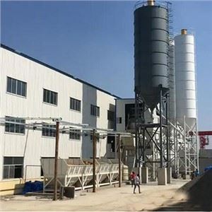 Planta de loteamento de concreto molhado