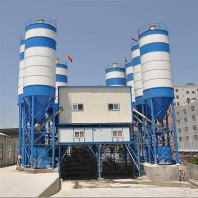 Planta de lote de concreto de mistura pronta